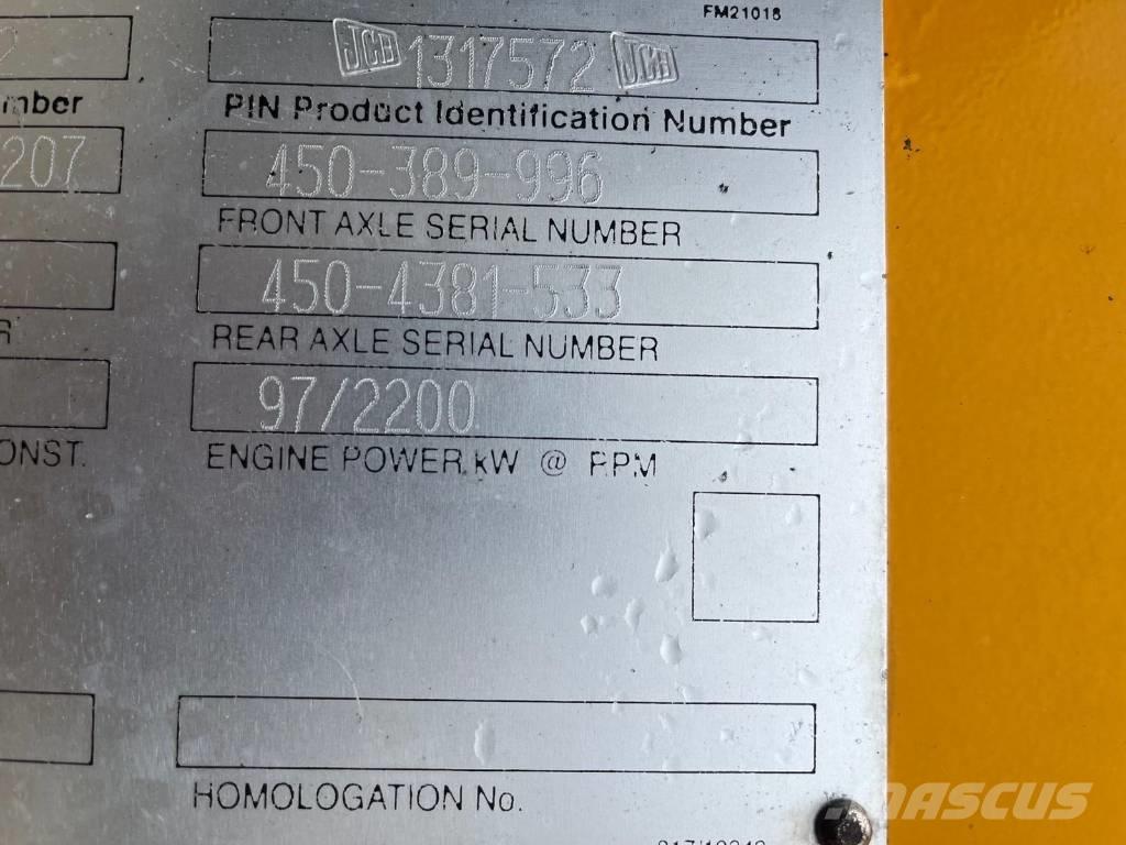 JCB 416 HT ホイールローダー・タイヤショベル