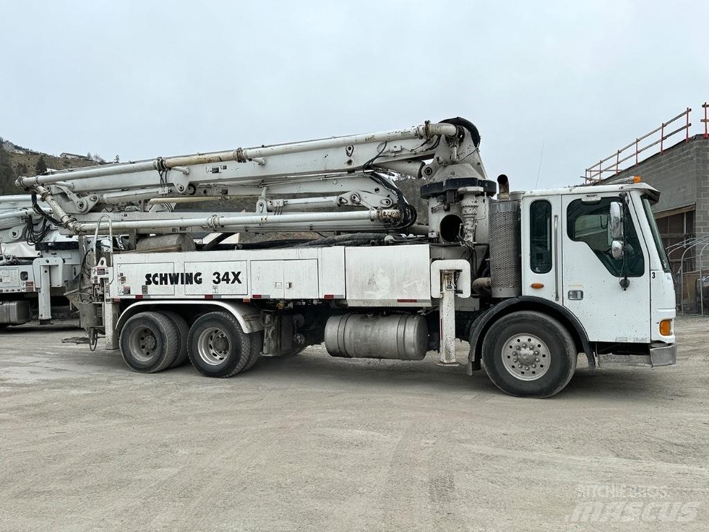 Schwing 34x コンクリートポンプ車