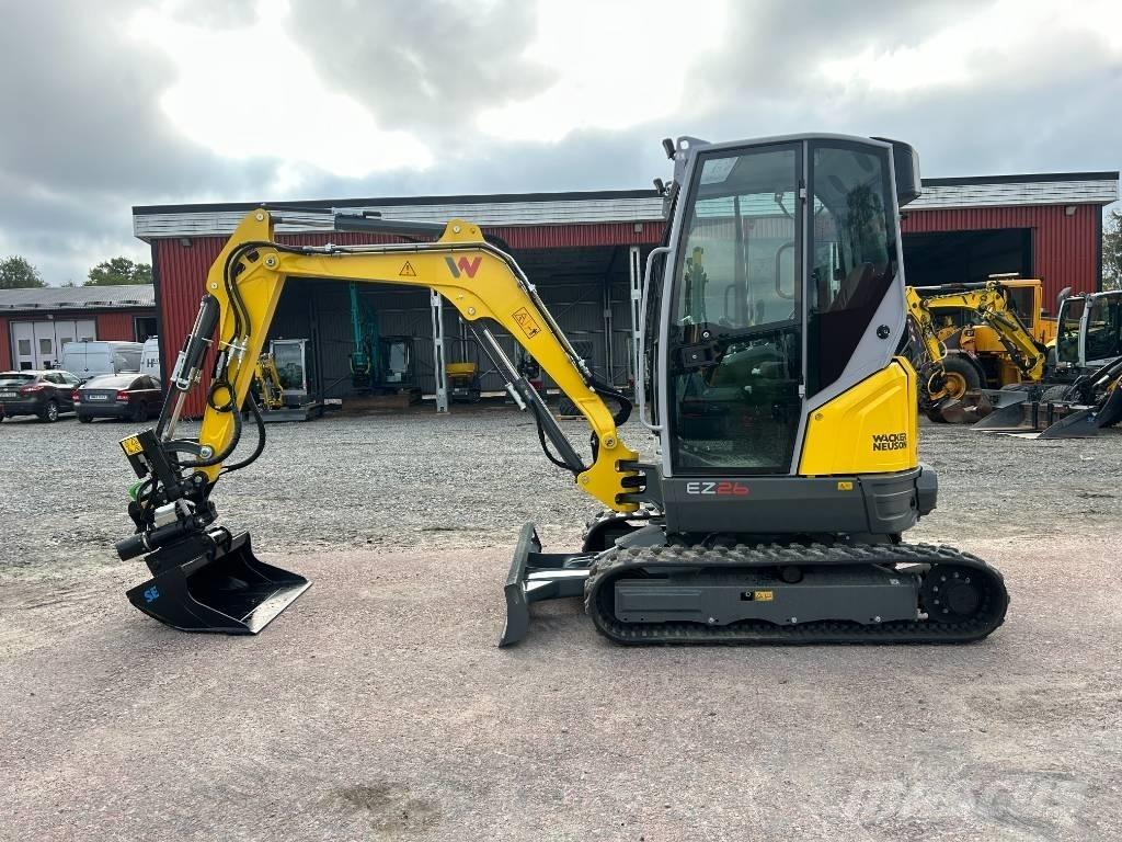 Wacker Neuson EZ26 ミニ油圧ショベル 7t以下（ミニユンボ・ミニディガー）