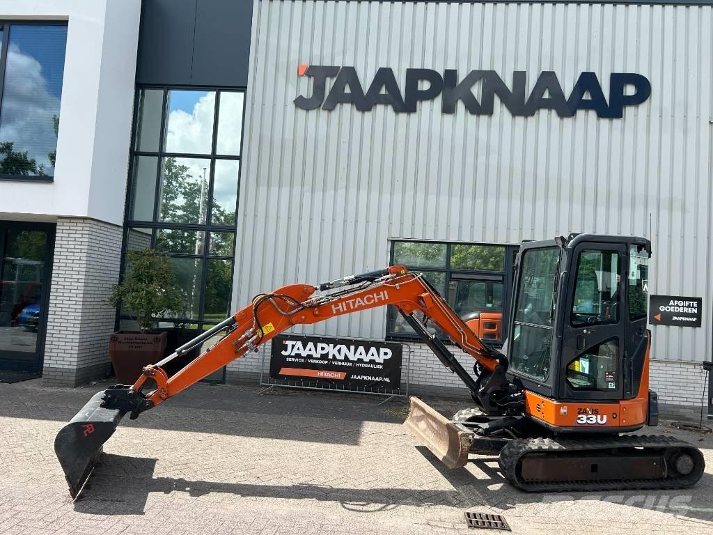 Hitachi ZX33U-6 ミニ油圧ショベル 7t以下（ミニユンボ・ミニディガー）