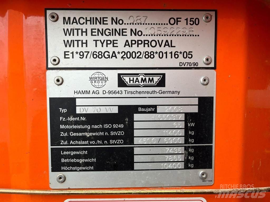 Hamm DV 70 VV タンデムローラ