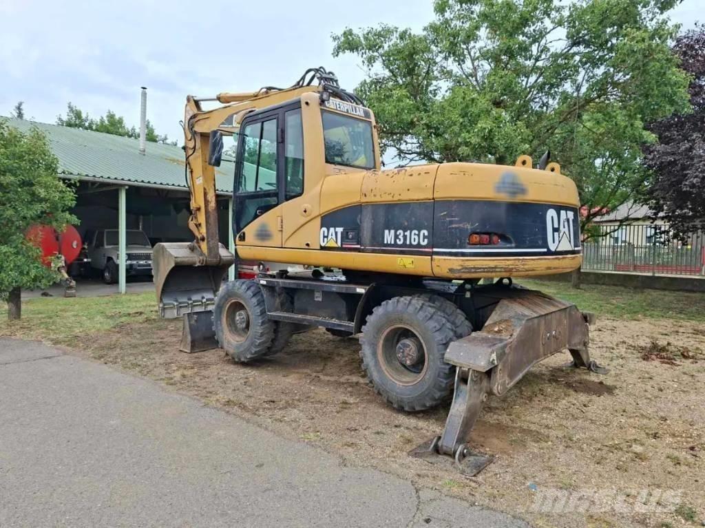 CAT M 316 C ホイール式油圧ショベル（パワーショベル・ユンボ・バックホー）