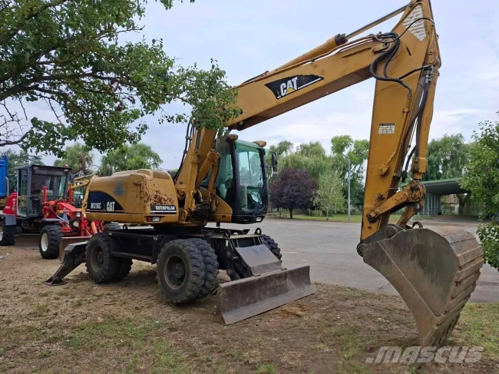 CAT M 316 C ホイール式油圧ショベル（パワーショベル・ユンボ・バックホー）