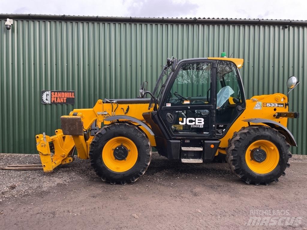 JCB 533-105 テレスコーピックハンドラー