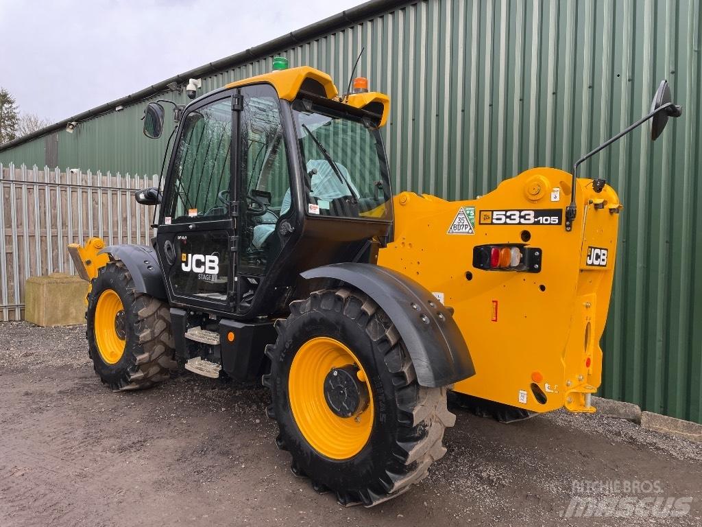 JCB 533-105 テレスコーピックハンドラー