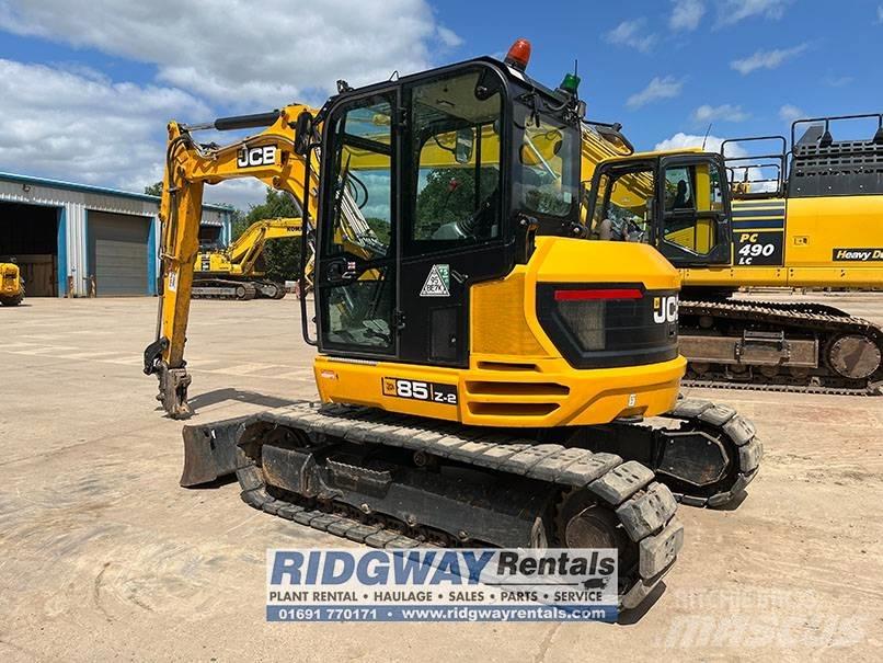 JCB 85 Z-2 中型油圧ショベル 7ｔ-12ｔ（ユンボ・パワーショベル・バックホー）