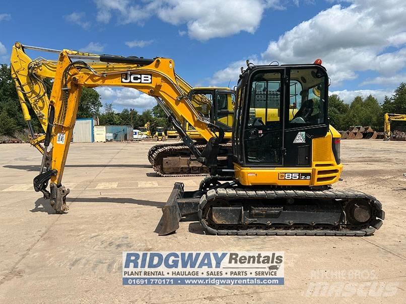 JCB 85 Z-2 中型油圧ショベル 7ｔ-12ｔ（ユンボ・パワーショベル・バックホー）