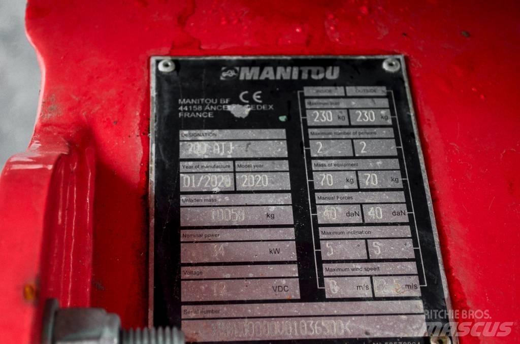 Manitou 200 ATJ RC ブームリフト　屈伸型