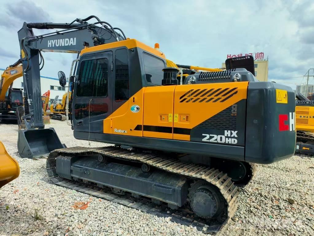 Hyundai HX220HD 中型油圧ショベル 7ｔ-12ｔ（ユンボ・パワーショベル・バックホー）