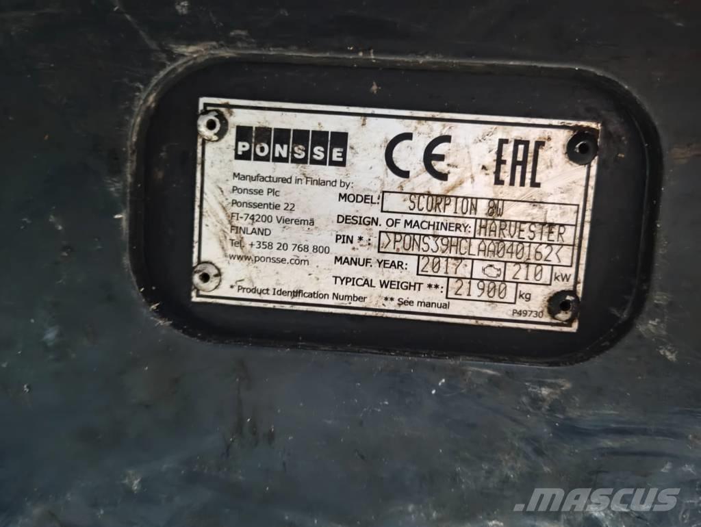 Ponsse Scorpion ハーベスター