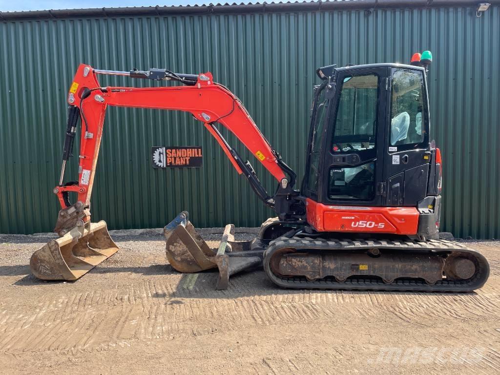 Kubota U 50-5 ミニ油圧ショベル 7t以下（ミニユンボ・ミニディガー）