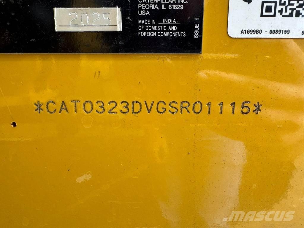 CAT 323D3 大型油圧ショベル12t以上（パワーショベル・ユンボ）