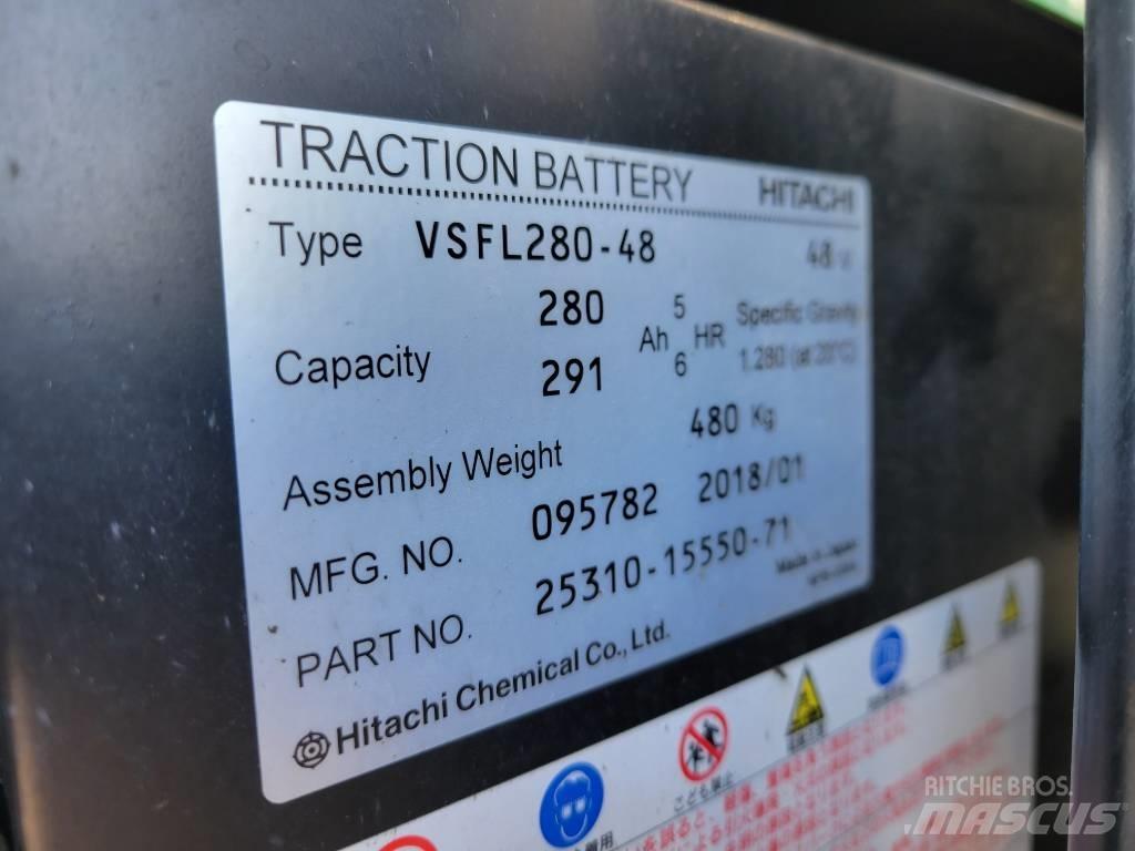 Toyota 8FBRS15 バッテリーフォークリフト