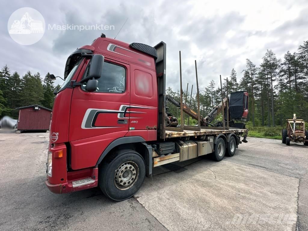 Volvo FH 480 木材トラック