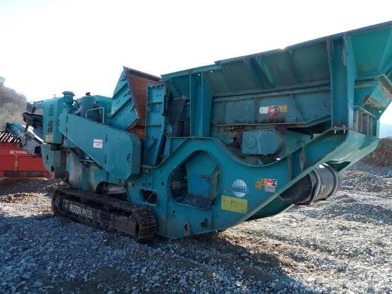 Terex pegson XH320 自走式クラッシャー
