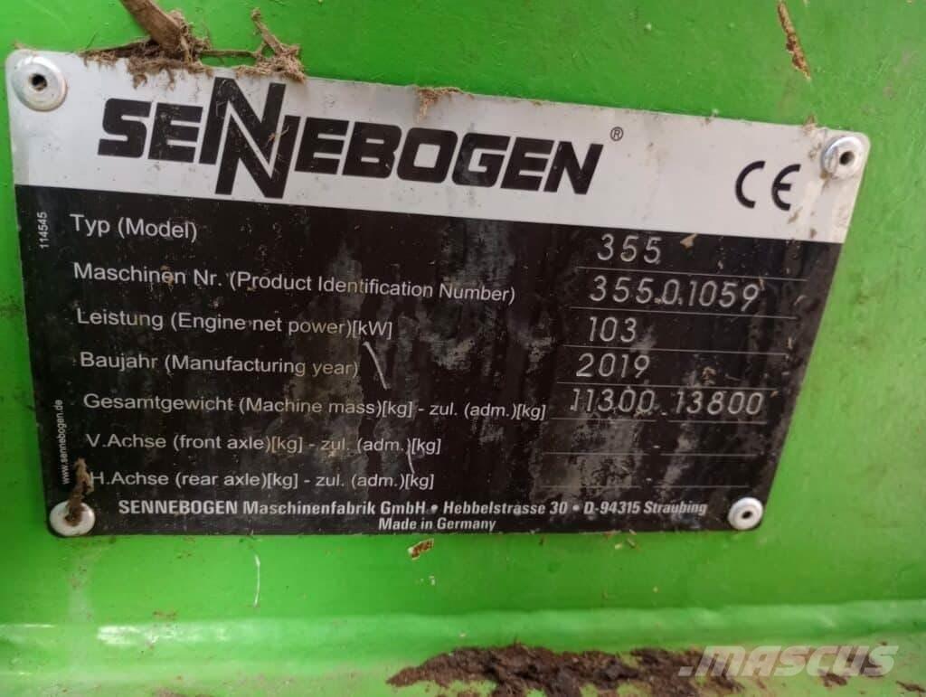 Sennebogen 355E 廃棄物／工業産廃処理機