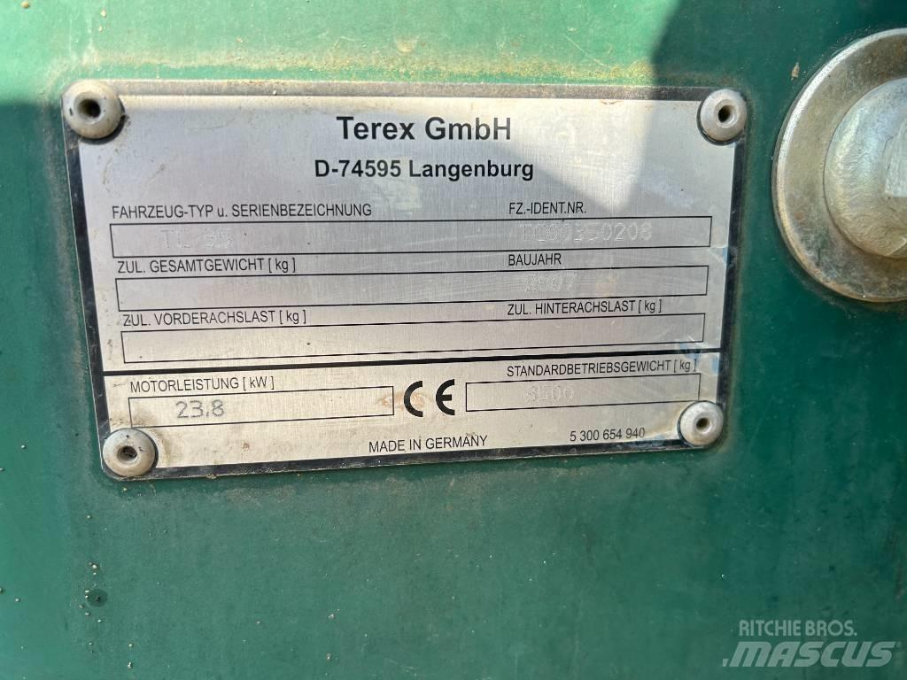 Terex TC 35 ミニ油圧ショベル 7t以下（ミニユンボ・ミニディガー）