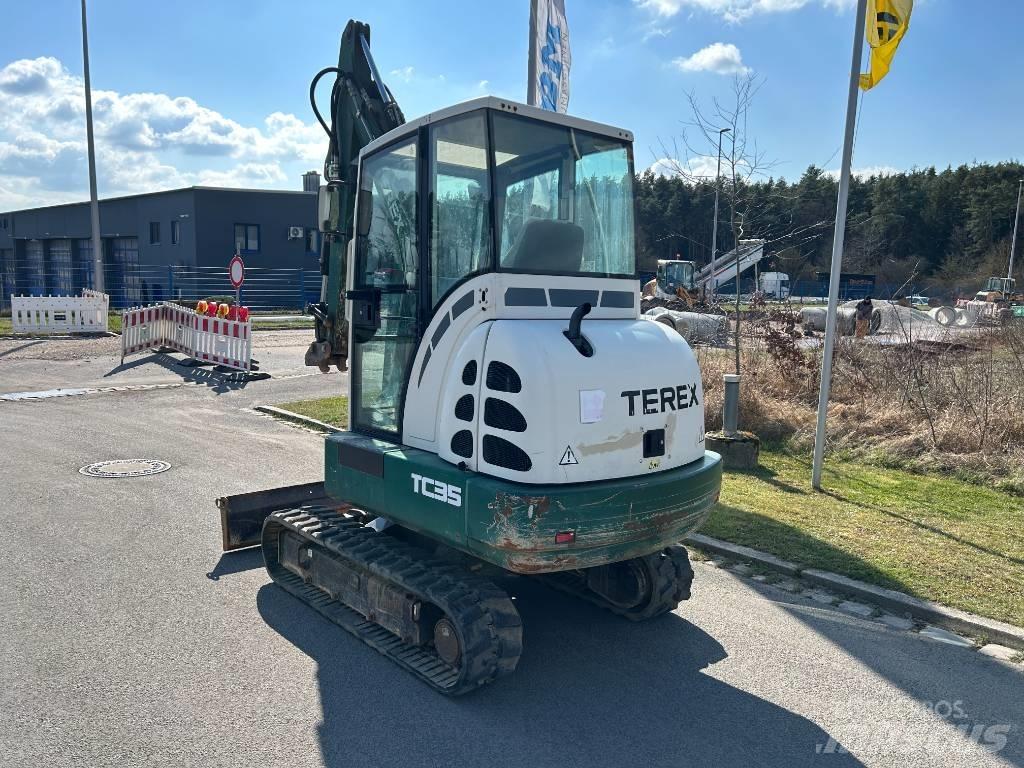 Terex TC 35 ミニ油圧ショベル 7t以下（ミニユンボ・ミニディガー）