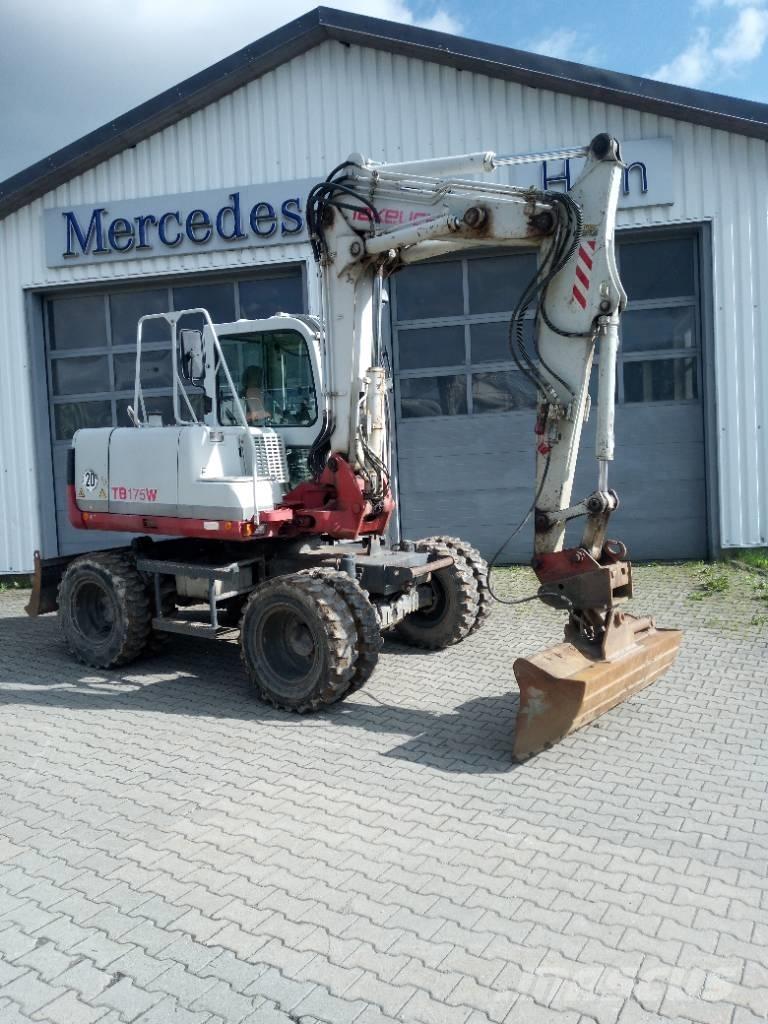 Takeuchi TB 175 W ホイール式油圧ショベル（パワーショベル・ユンボ・バックホー）