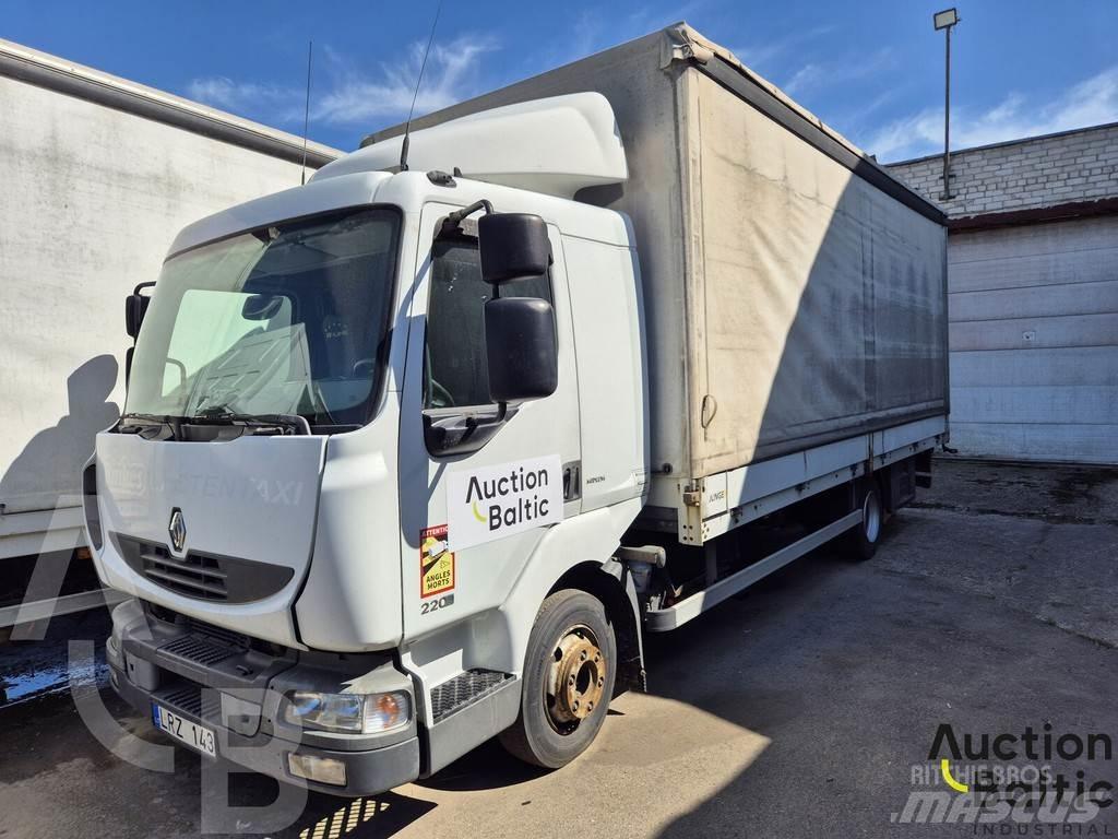 Renault Midlum カーテンサイダートラック