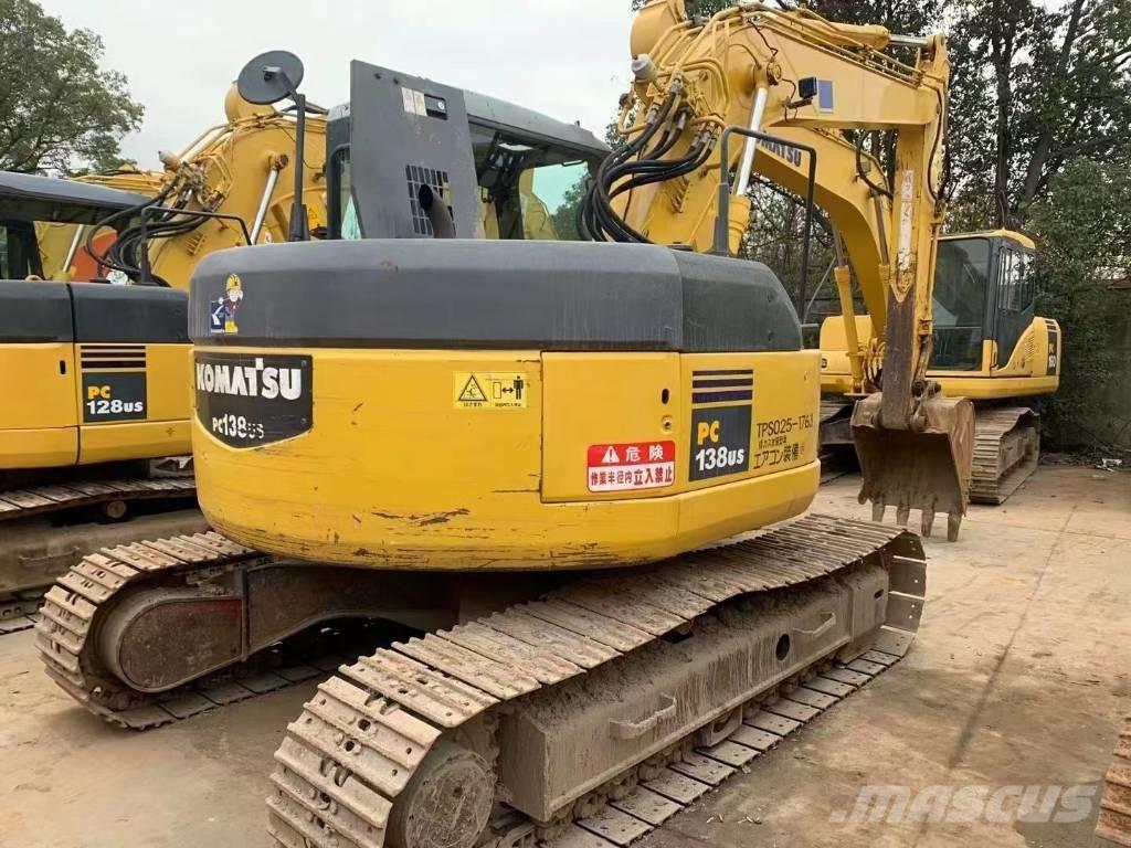 Komatsu PC 138 US 中型油圧ショベル 7ｔ-12ｔ（ユンボ・パワーショベル・バックホー）