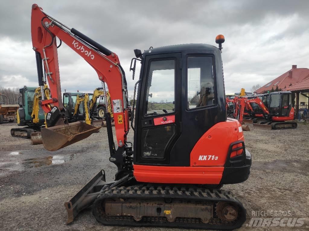 Kubota KX 71-3 ミニ油圧ショベル 7t以下（ミニユンボ・ミニディガー）