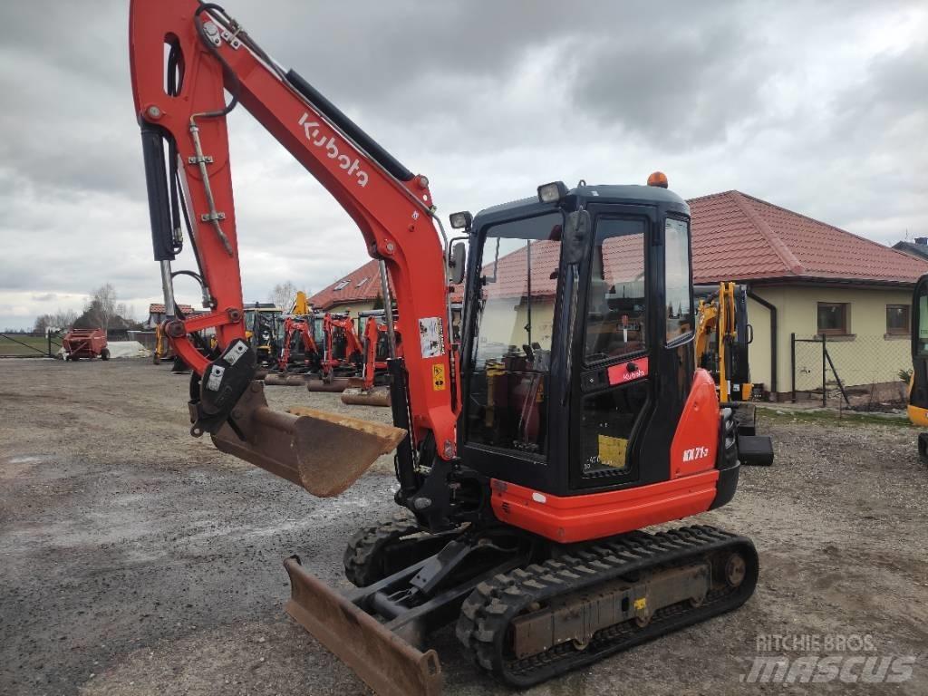 Kubota KX 71-3 ミニ油圧ショベル 7t以下（ミニユンボ・ミニディガー）