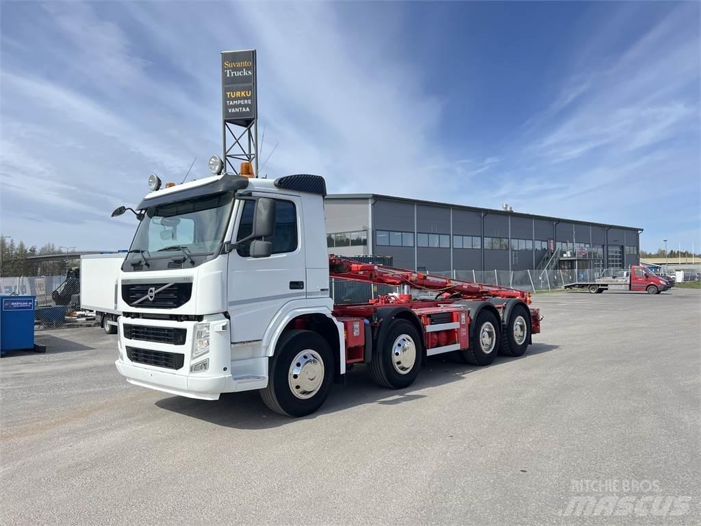Volvo FM460 8x4 ケーブルリフト着脱式トラック