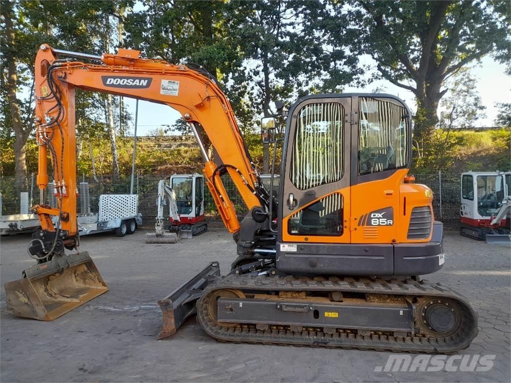 Doosan DX85R-3 中型油圧ショベル 7ｔ-12ｔ（ユンボ・パワーショベル・バックホー）