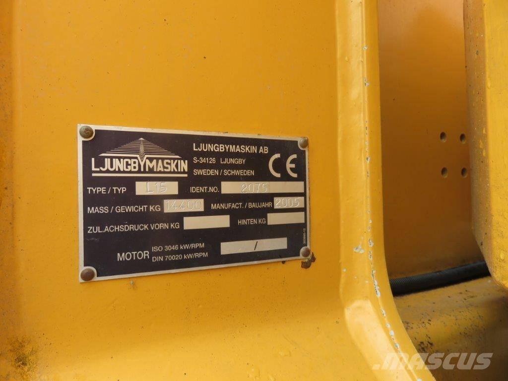 Ljungby L 15 ホイールローダー・タイヤショベル