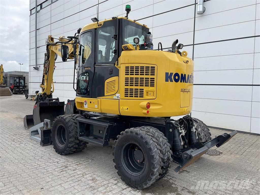 Komatsu PW118MR-11 ホイール式油圧ショベル（パワーショベル・ユンボ・バックホー）