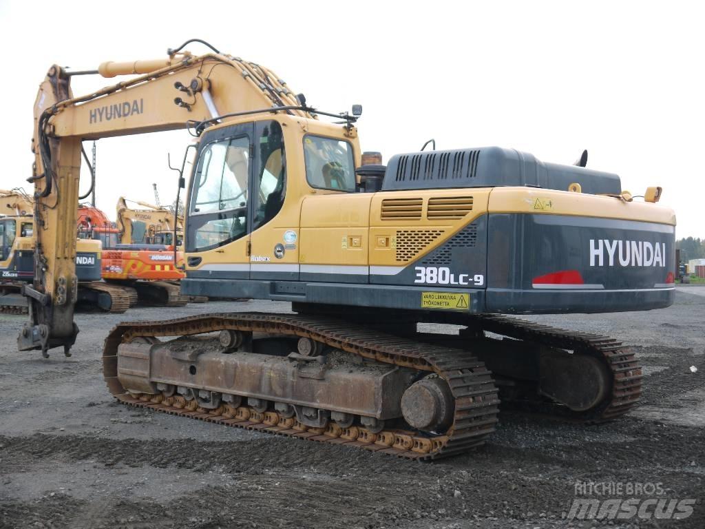 Hyundai R 380 LC-9 大型油圧ショベル12t以上（パワーショベル・ユンボ）