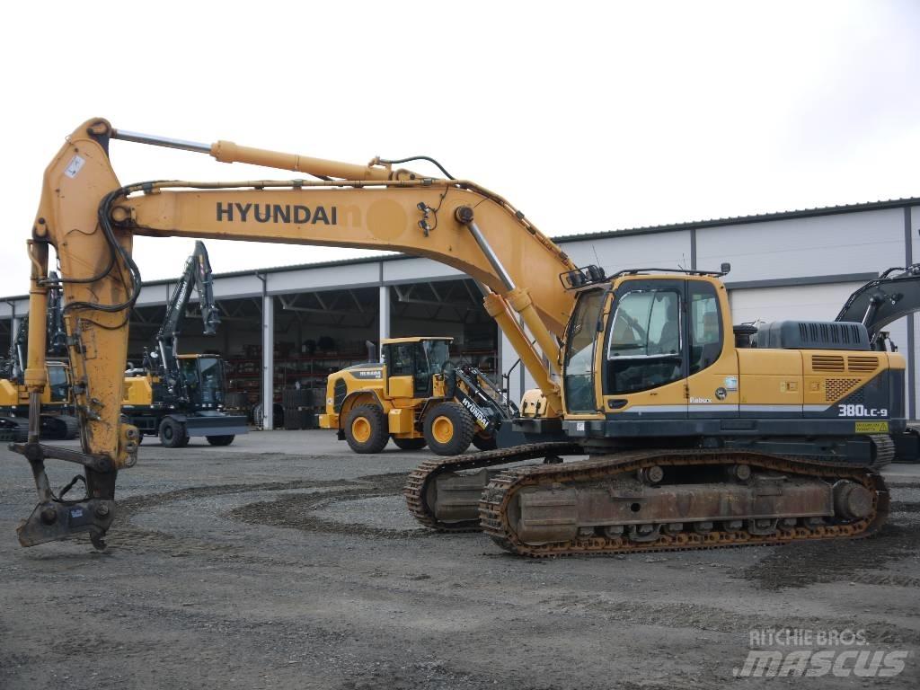 Hyundai R 380 LC-9 大型油圧ショベル12t以上（パワーショベル・ユンボ）