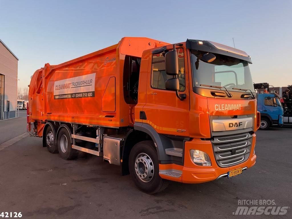 DAF FAN CF 340 塵芥車、パッカー車