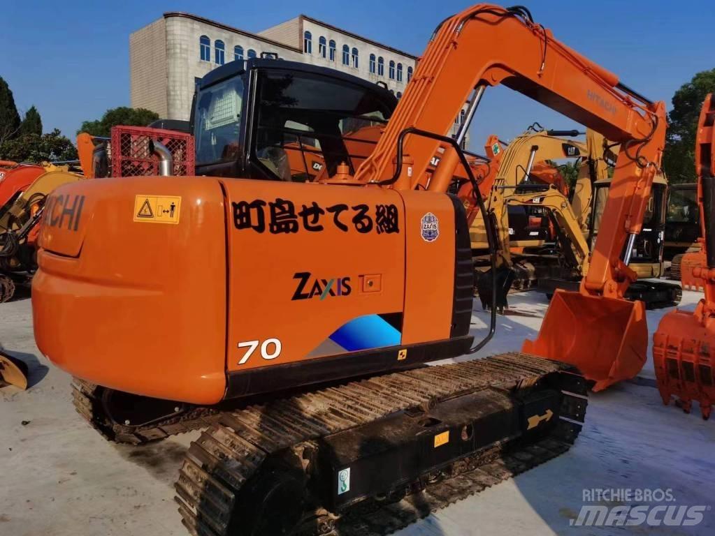 Hitachi ZX 70 中型油圧ショベル 7ｔ-12ｔ（ユンボ・パワーショベル・バックホー）