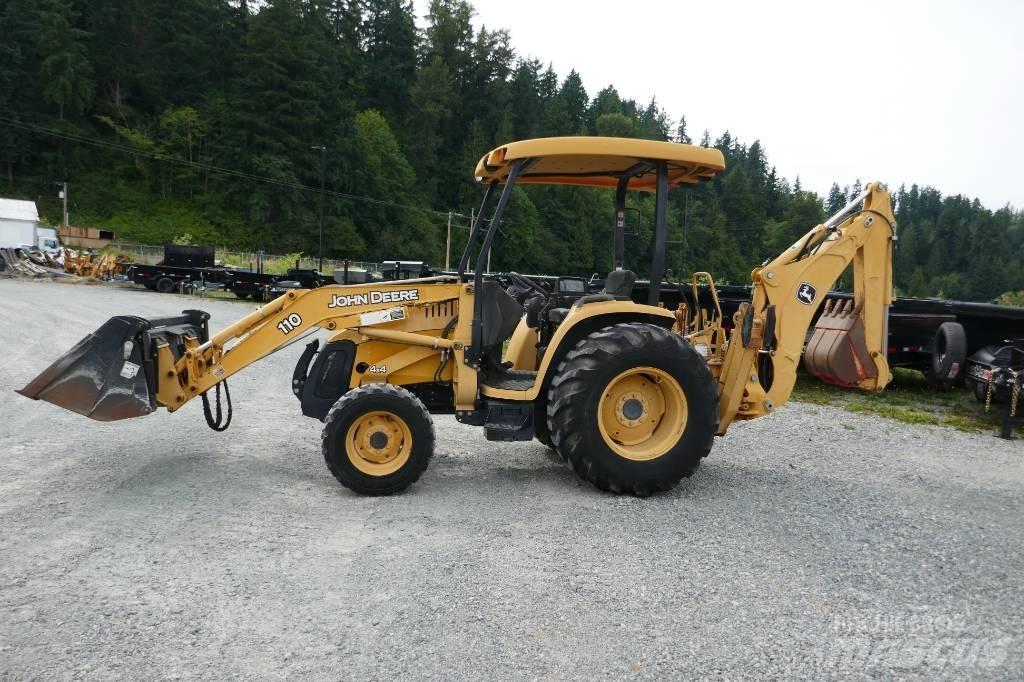 DEERE 110 バックホーローダー