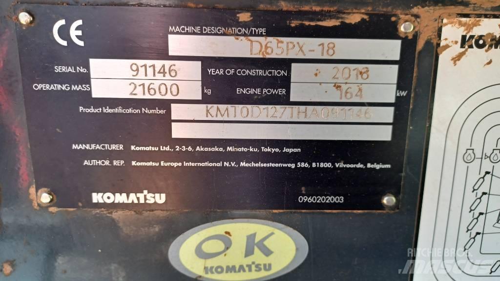 Komatsu D65PX-18 ブルドーザー