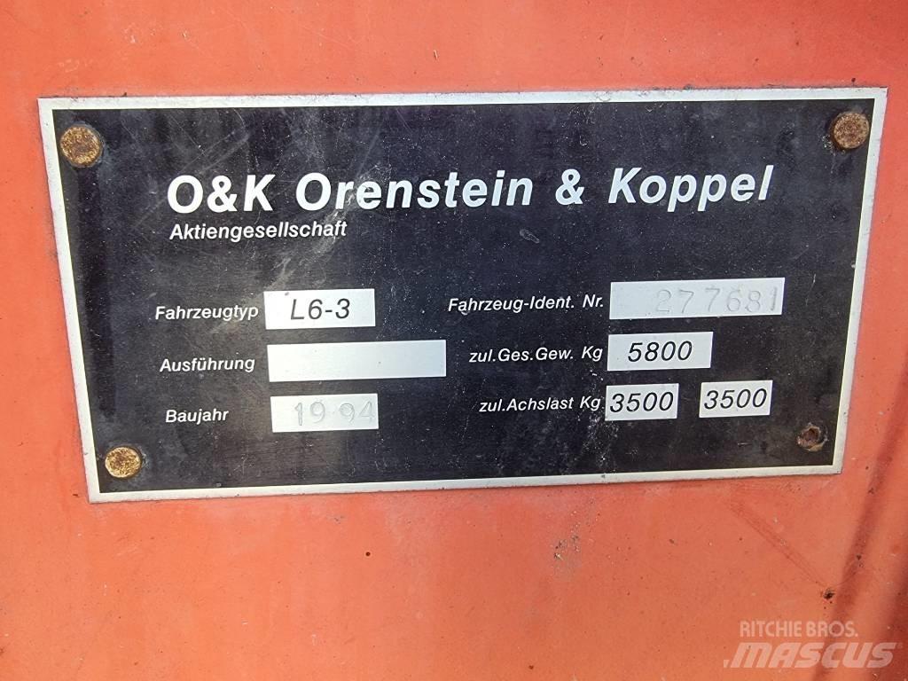 O&K L 6 ホイールローダー・タイヤショベル