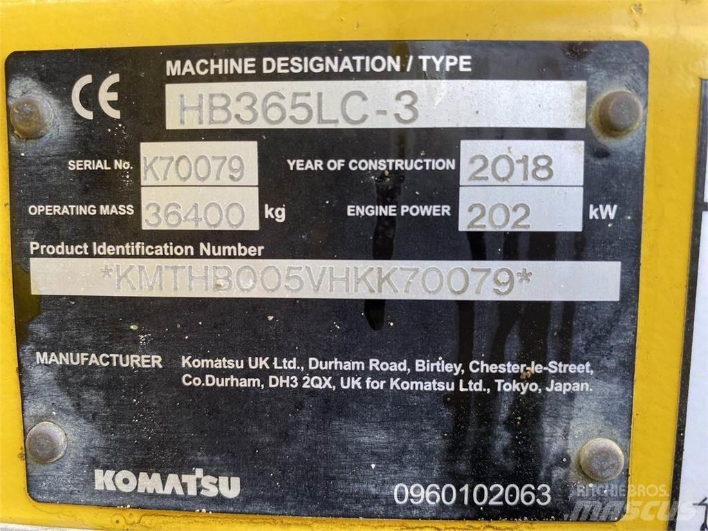 Komatsu HB365LC-3 大型油圧ショベル12t以上（パワーショベル・ユンボ）