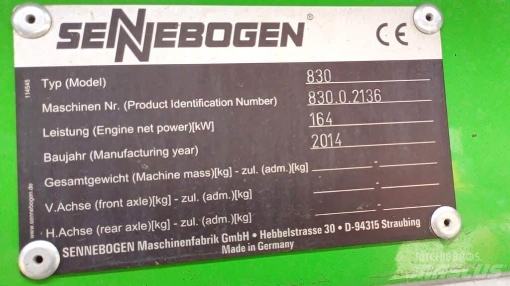 Sennebogen 830E 廃棄物／工業産廃処理機