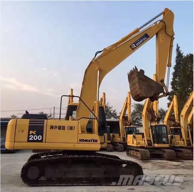 Komatsu pc200-7 大型油圧ショベル12t以上（パワーショベル・ユンボ）