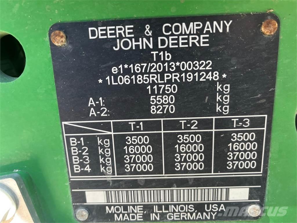 John Deere 6R 185 トラクター