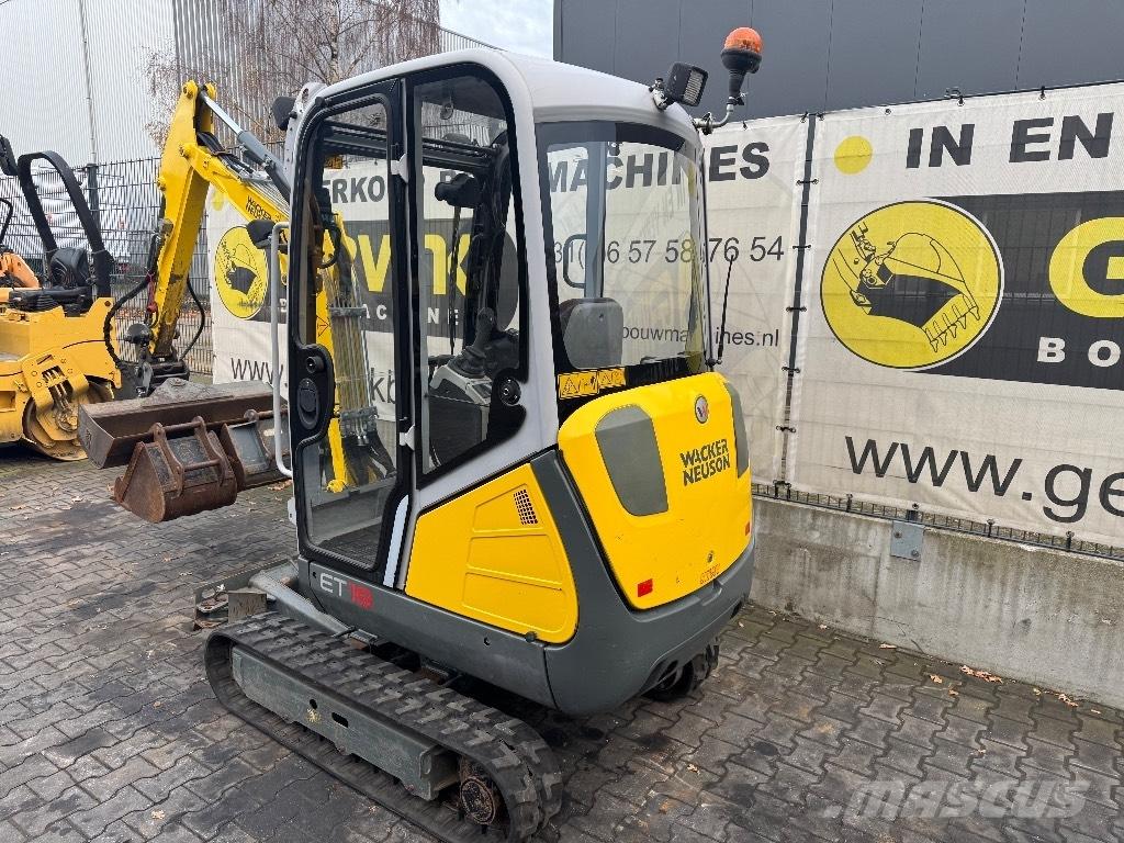 Wacker Neuson ET 18 ミニ油圧ショベル 7t以下（ミニユンボ・ミニディガー）