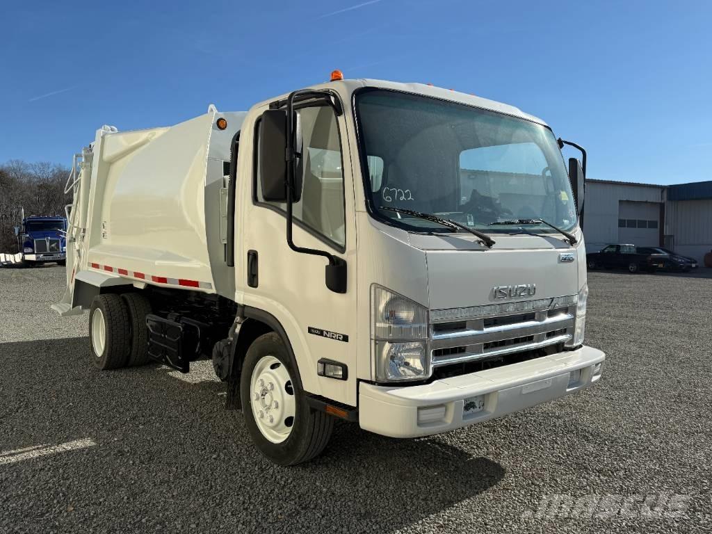 Isuzu NRR 塵芥車、パッカー車