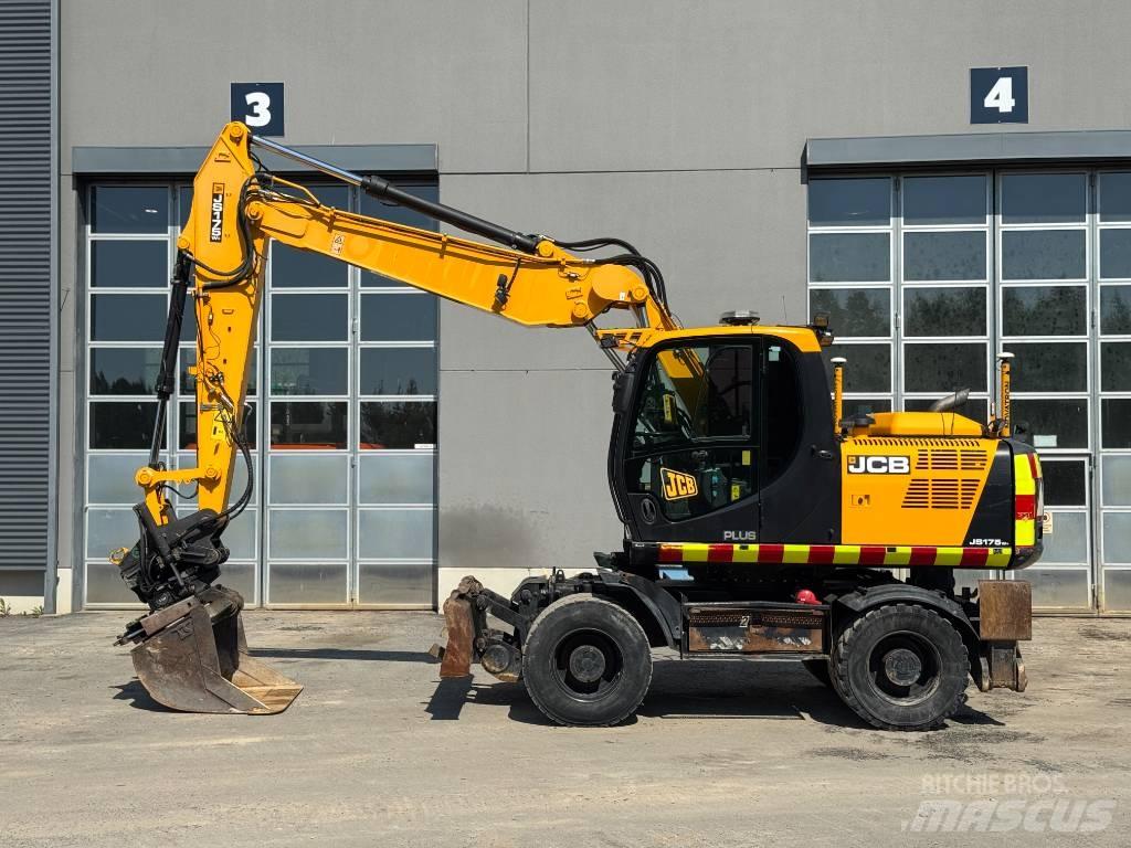 JCB JS 175 ホイール式油圧ショベル（パワーショベル・ユンボ・バックホー）