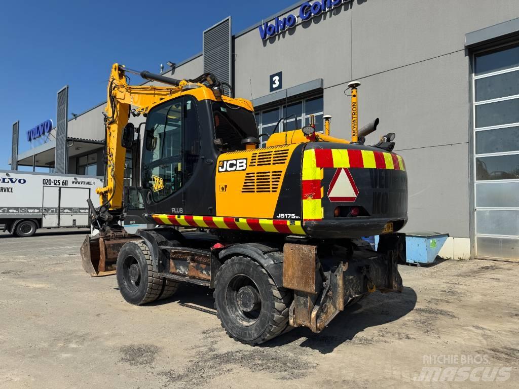 JCB JS 175 ホイール式油圧ショベル（パワーショベル・ユンボ・バックホー）