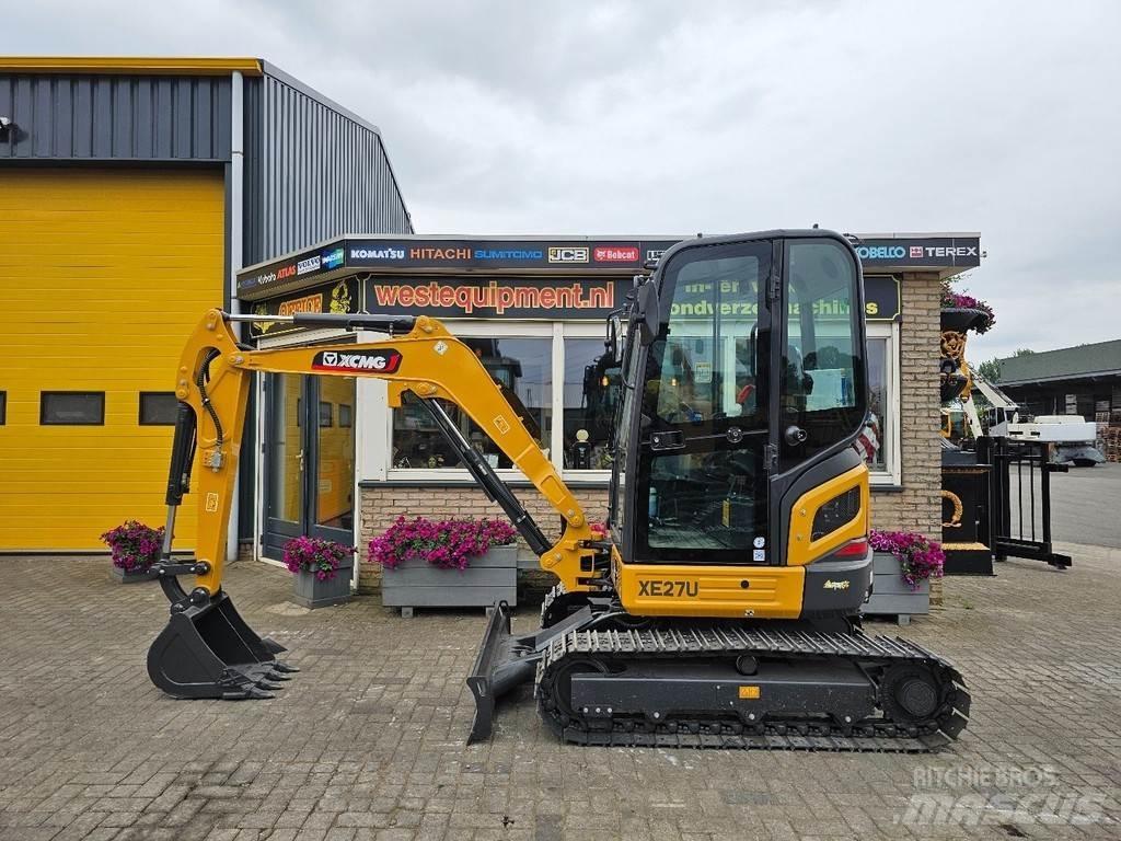 XCMG XE27U ミニ油圧ショベル 7t以下（ミニユンボ・ミニディガー）