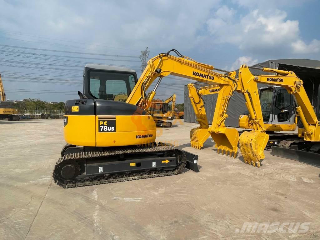Komatsu PC 78 US 中型油圧ショベル 7ｔ-12ｔ（ユンボ・パワーショベル・バックホー）
