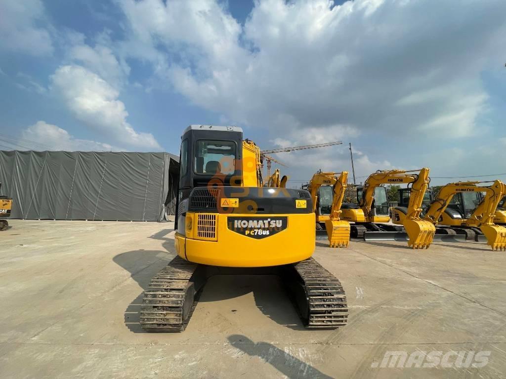 Komatsu PC 78 US 中型油圧ショベル 7ｔ-12ｔ（ユンボ・パワーショベル・バックホー）