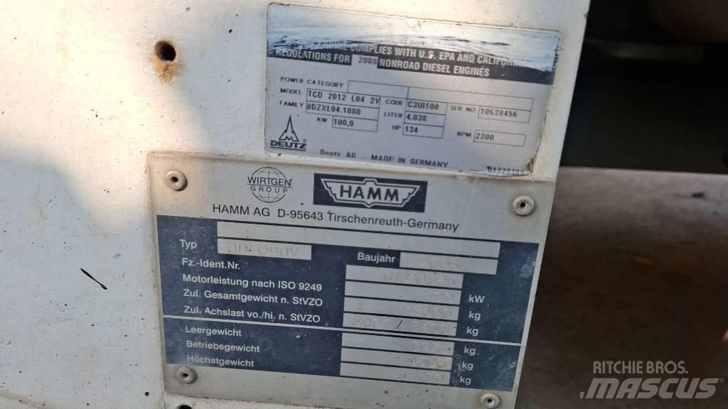 Hamm HDO 90 V タンデムローラ